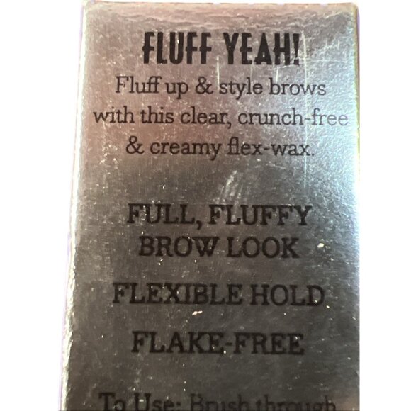 Benefit Fluff Up Brow Styling Wax Mini 0.1 Oz Waterproof - Picture 16 of 16